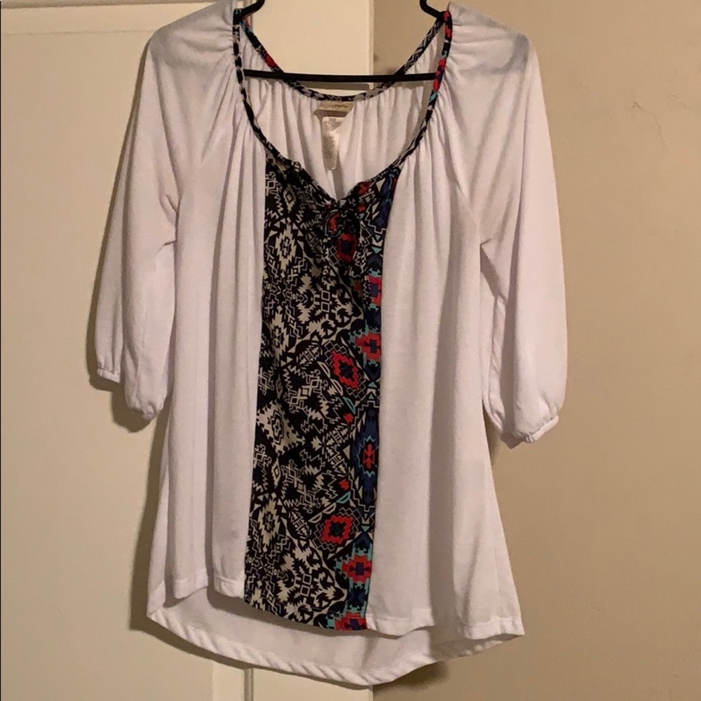 Ladies 3/4 length top